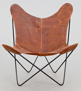 FLADDERMUSFÅTÖLJ, "Butterfly Chair". 1900-talets mitt.