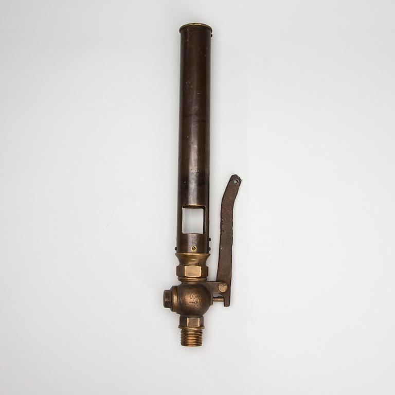 ÅNGVISSLA, mässing, 1800-talets slut.