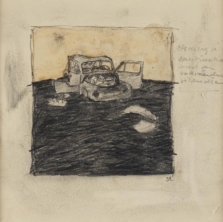 Sten Eklund, pencil, signed.
