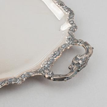 A silver tray, Kultakeskus, Hämeenlinna, Finland 1980.