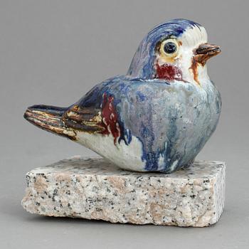 FIGURIN, stengods, Tyra Lundgren, Gustavsberg, Stämpelsignerad.