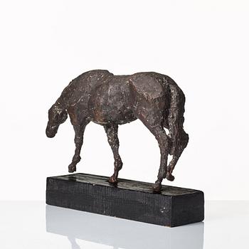 Unknown artist 20th century, sculpture. Unsigned. Bronze, length 38 cm.