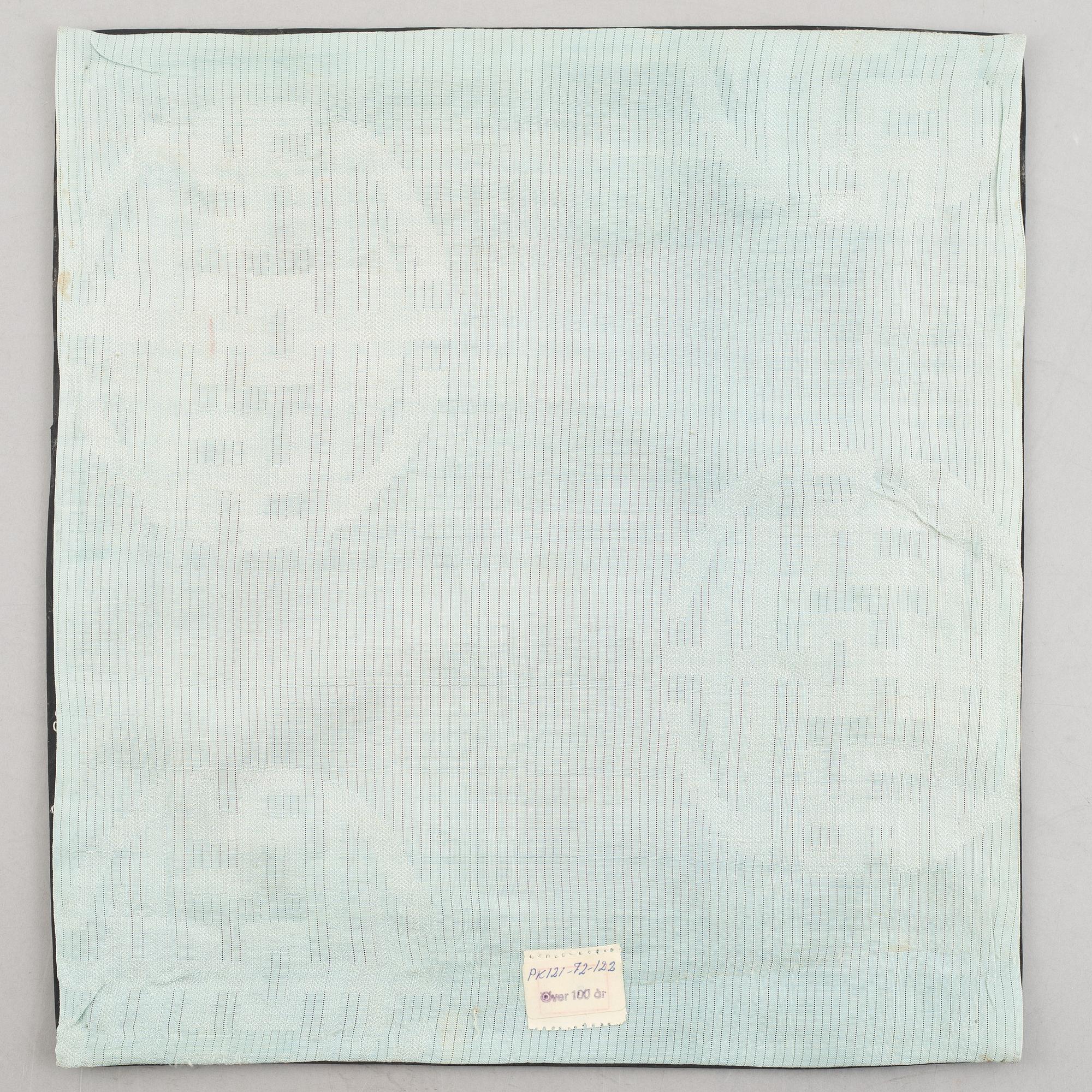 A group of five Chinese silk textiles, late Qing dynasty / first part of the 20th century.