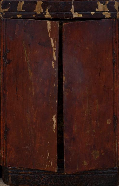 A Greek 19th century triptych icon.