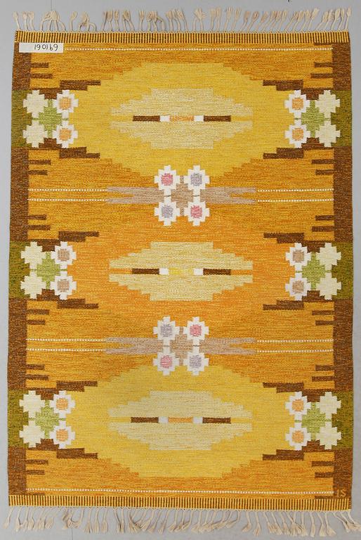 MATTA, rölakan, monogramsignerad IS, Ingegerd Silow ca 235 x 167 cm.