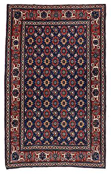 A CARPET, a semi-antique/old Veramin, ca 353 x 213,5-215,5 cm.