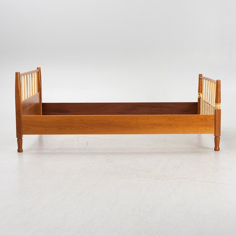 Josef Frank, a model 949 bedframe, Firma Svenskt Tenn, Sweden.