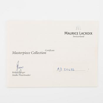 Maurice Lacroix, Masterpiece, Retrogade Calendrier Power reserve, armbandsur, 43 mm.