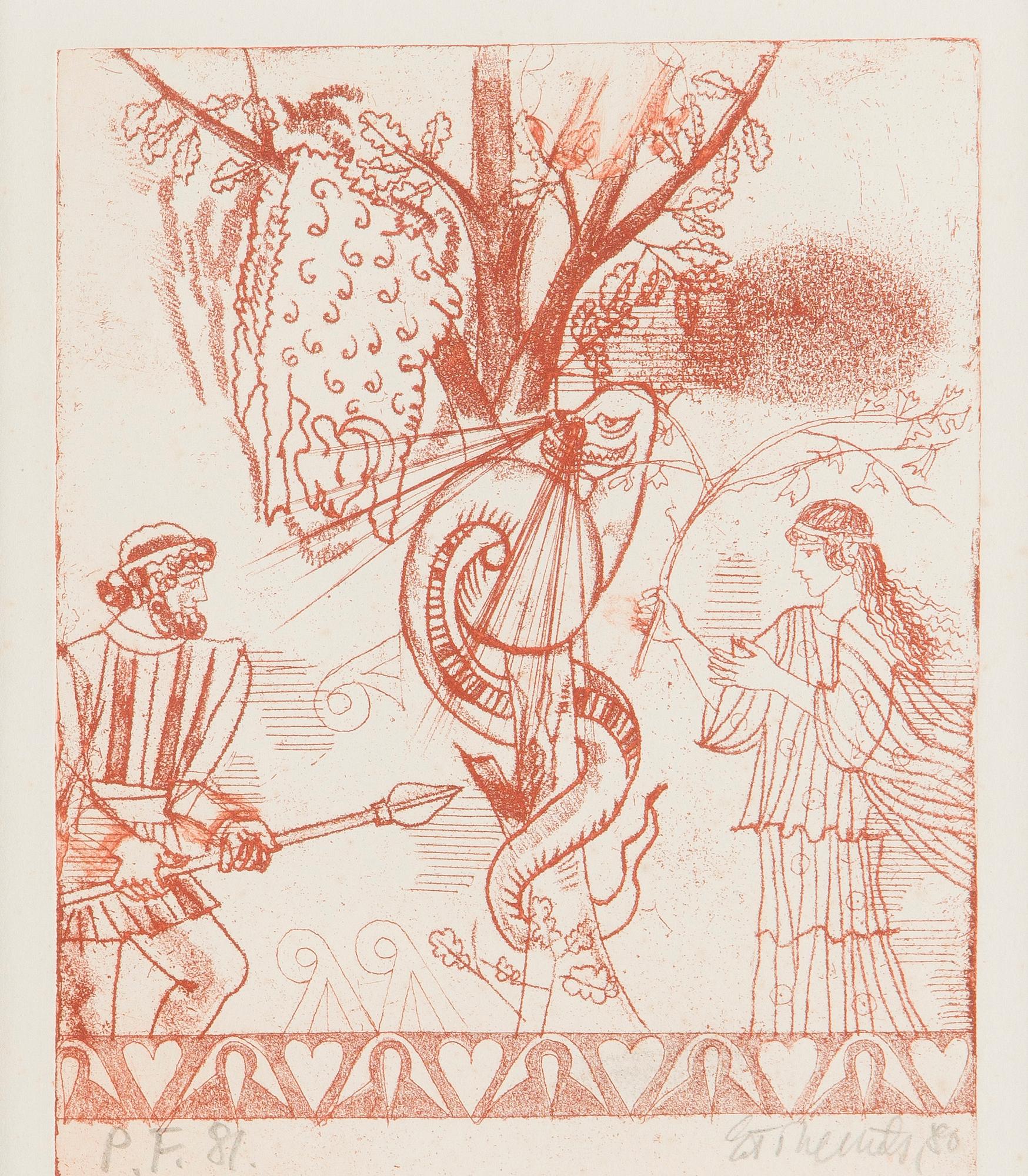 Evi Tihemets, Mythological motif.