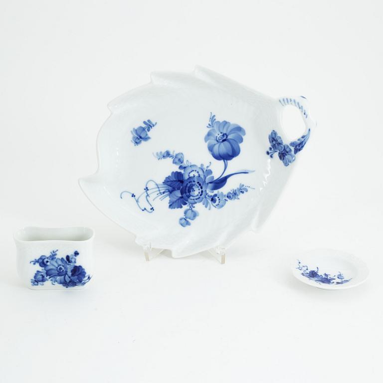 A 35 piece porcelain coffee service, 'Blue flower', Royal Copenhagen, Denmark.