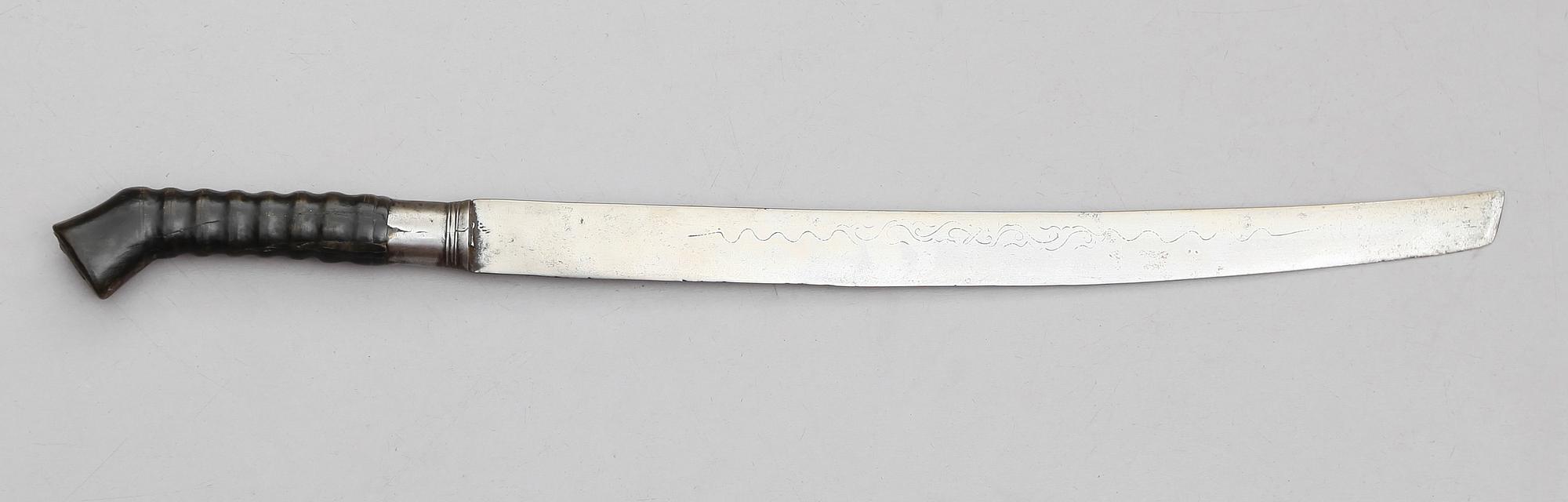 KNIV, orientalisk, 1800-/1900-tal.
