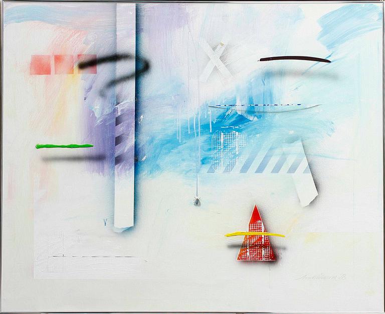 MATS MÅNSSON, olja på duk, sign o dat- 88.