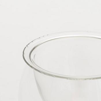 Saara Hopea, a set of 8 caviar bowls, model 1331, Nuutajärvi Notsjö. Designed in 1953.