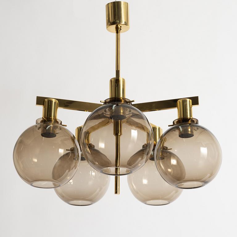 Hans-Agne Jakobsson, taklampa, modell 348/5, Markaryd, 1900-talets andra hälft.