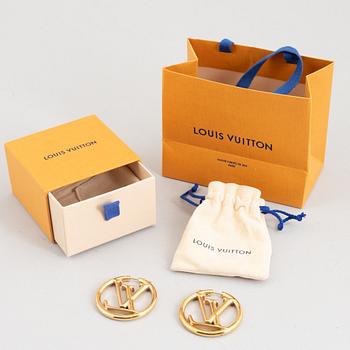 Louis Vuitton, earrings.