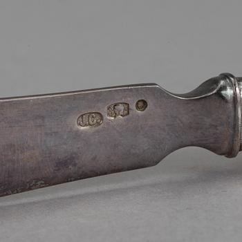 A 54 piece silver cutlery set, Poland 1920/30s. Total weight 3380 g.