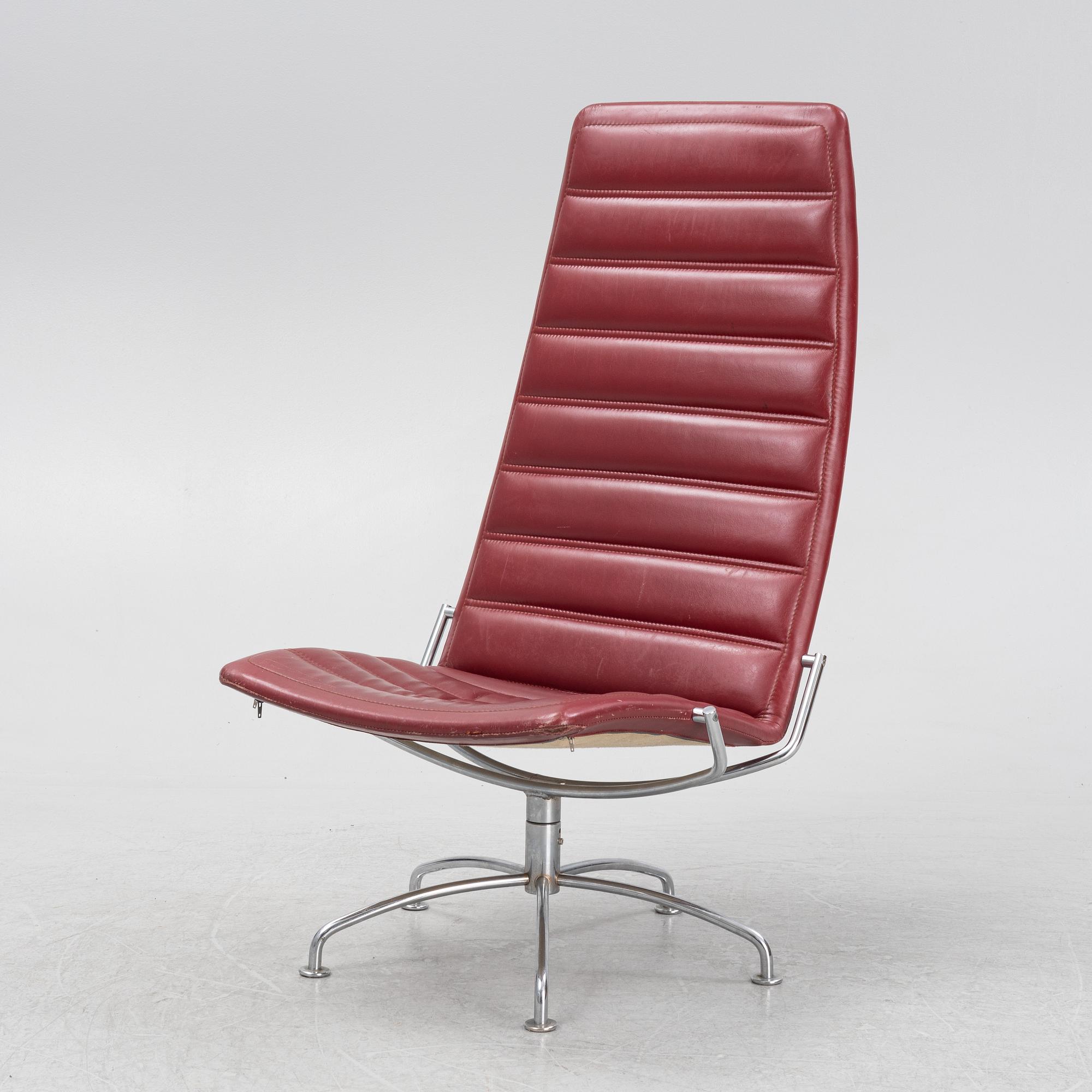 Jens Ammundsen, a 'SAS series' swivel chair, Fitz Hansen, dated 1991.