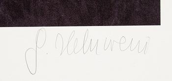 Gottfried Helnwein, färglitografi, signerad, nr 124/280.