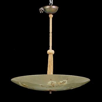 TAKLAMPA, art deco, 1930/40-tal.