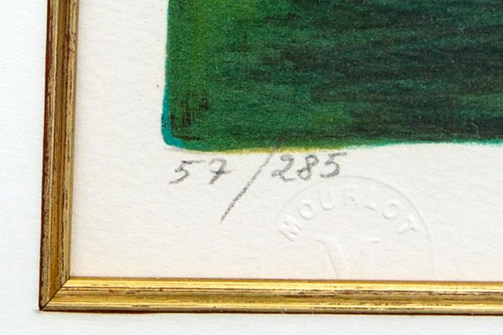 Lennart Jirlow, lithograph in colours signed and numbered 57/285.