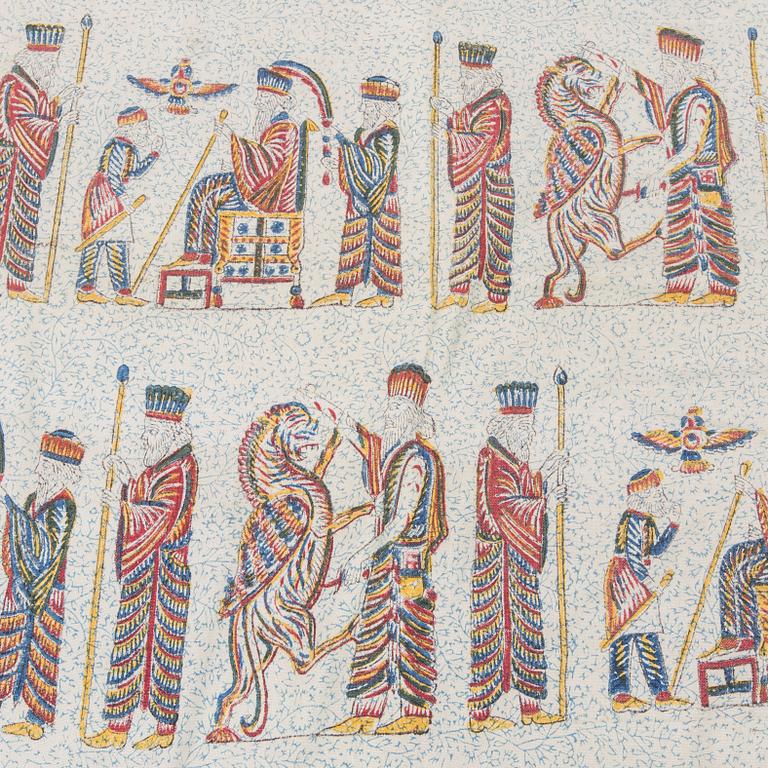 GHALAMKARI, old, Persia, ca 276 x 203 cm.