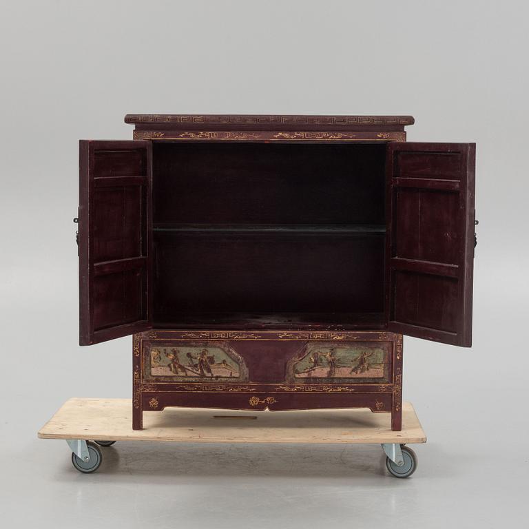 Cabinet, China, 20th century with older parts.