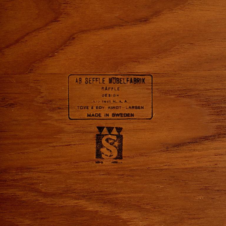 SOFFBORD, Tove och Edward Kindt Larsen, Seffle Möbelfabrik, 1950-/60-tal.
