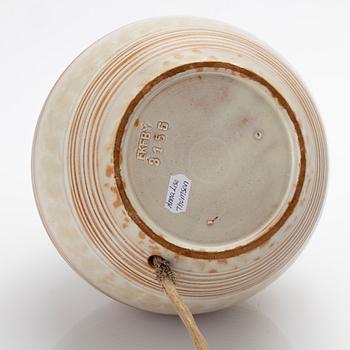 Anna-Lisa Thomson, Table lamp, glazed earthenware, Uppsala-Ekeby, 1930s.
