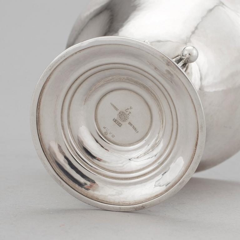 GEORG JENSEN, skål, sterlingsilver, Danmark, troligen 1915-27. Vikt ca 166 gram.