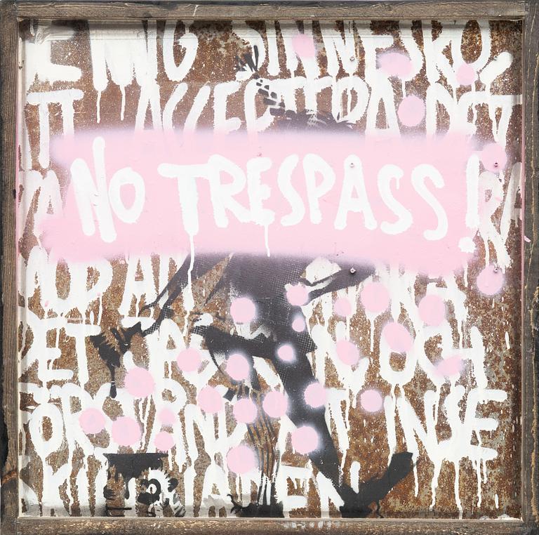 Iron, "No trespass".