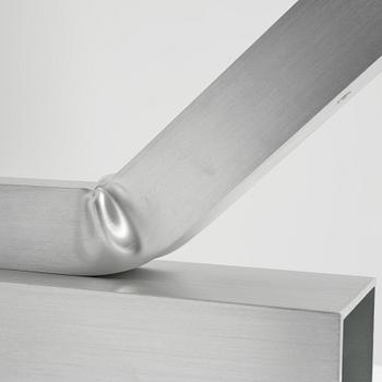 David Taylor, a unique table lamp, "Aluminium Table Lamp #3", Studio Mellösaverken, Sweden, 2025.