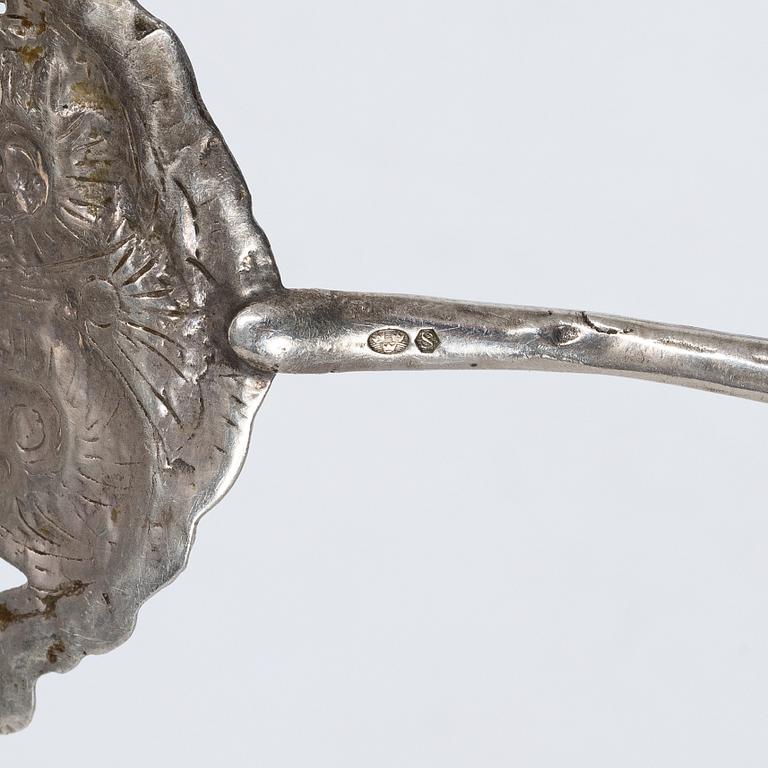 A 26-piece 'Rosen' silver dessert flatware-service, including mark of GEWE, Malmö 1967.