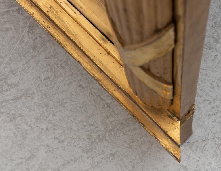 A Swedish Empire mirror.