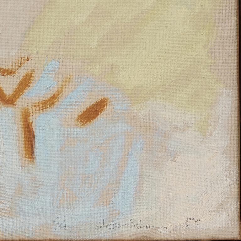 RUNE JANSSON, oil on canvas, signed and dated -50.