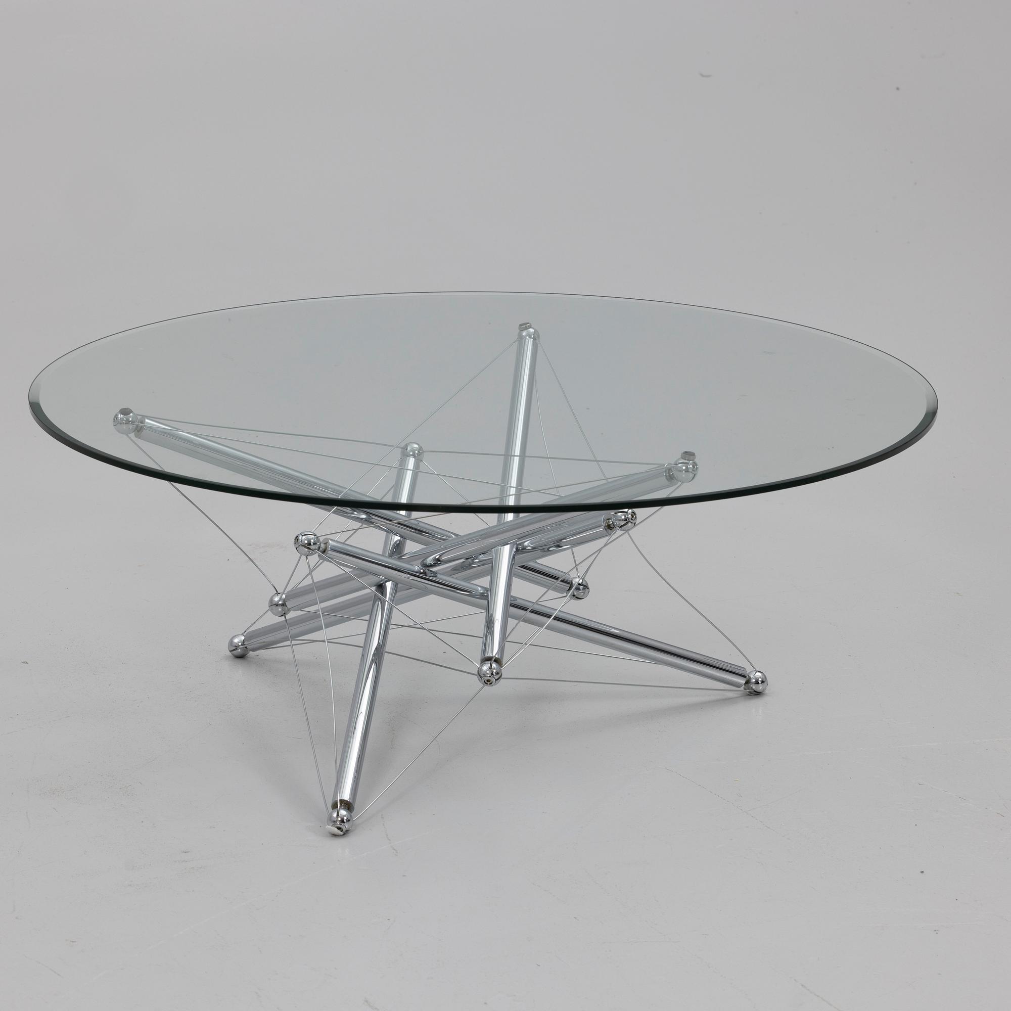 Theodore Waddell, coffee table, model 713, Cassina, 21st century.