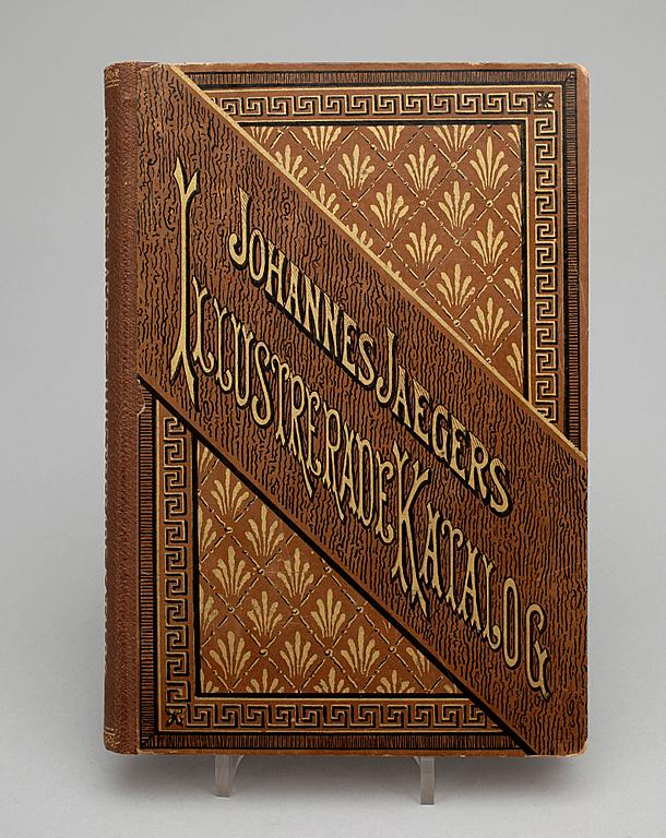 BOK, "Illustrerad Katalog öfver Fotografier efter konstverk", Johannes Jaeger, Stockholm, 1882.