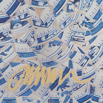 FERNANDEZ ARMAN, silkscreen,  "Fragments de Chine", signed and numbered 17/200.