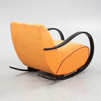 A Swedish Modern rocking chair, 1940s.