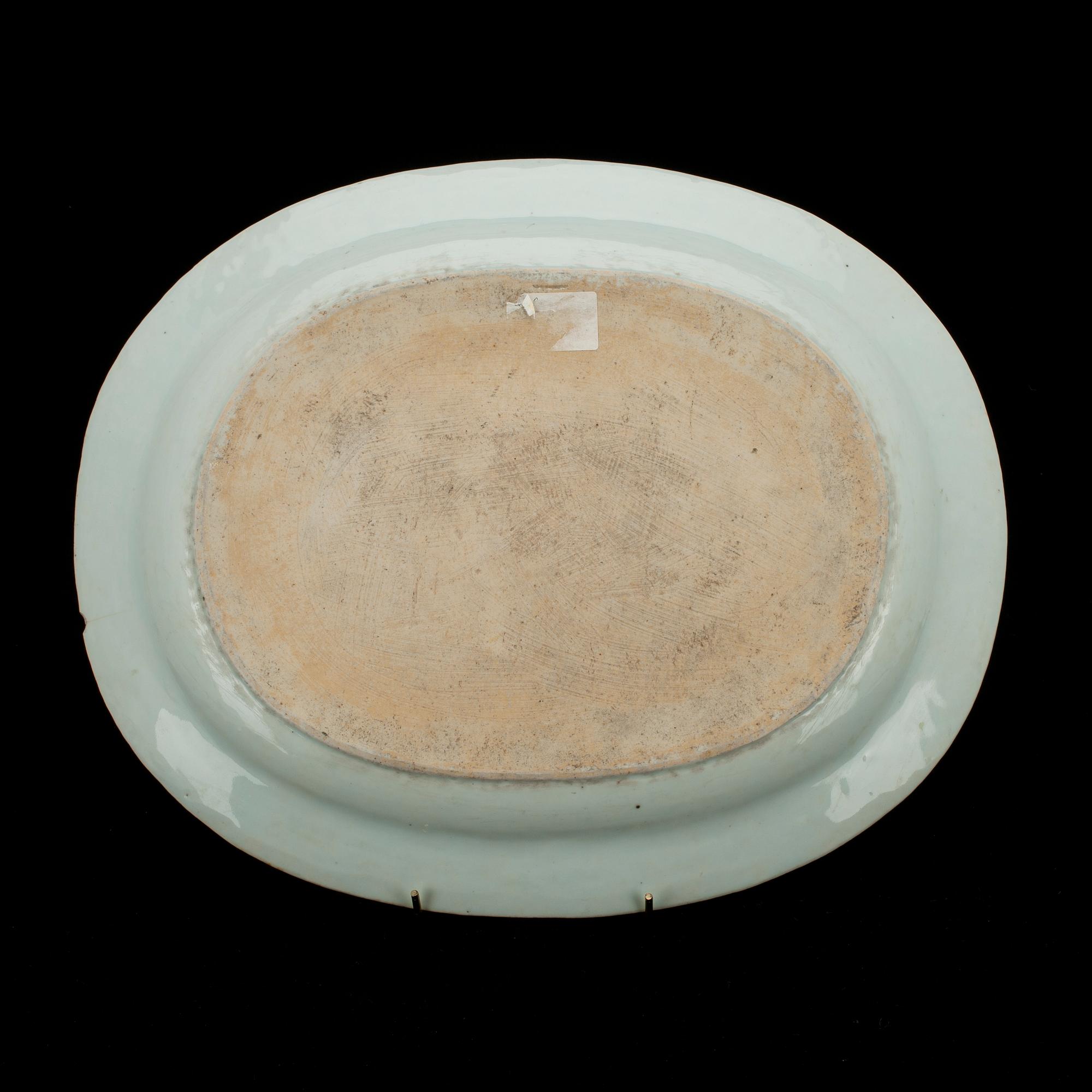 FAT, porslin, Kina, Qianlong 1700-talets slut.