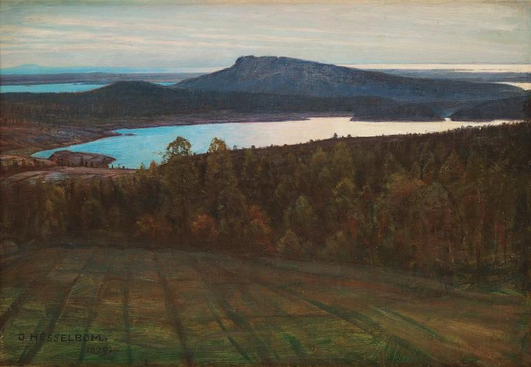 Otto Hesselbom, "Dalsland, Tisselskog".