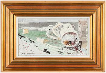 Axel Olson, olja på duk, signerad.