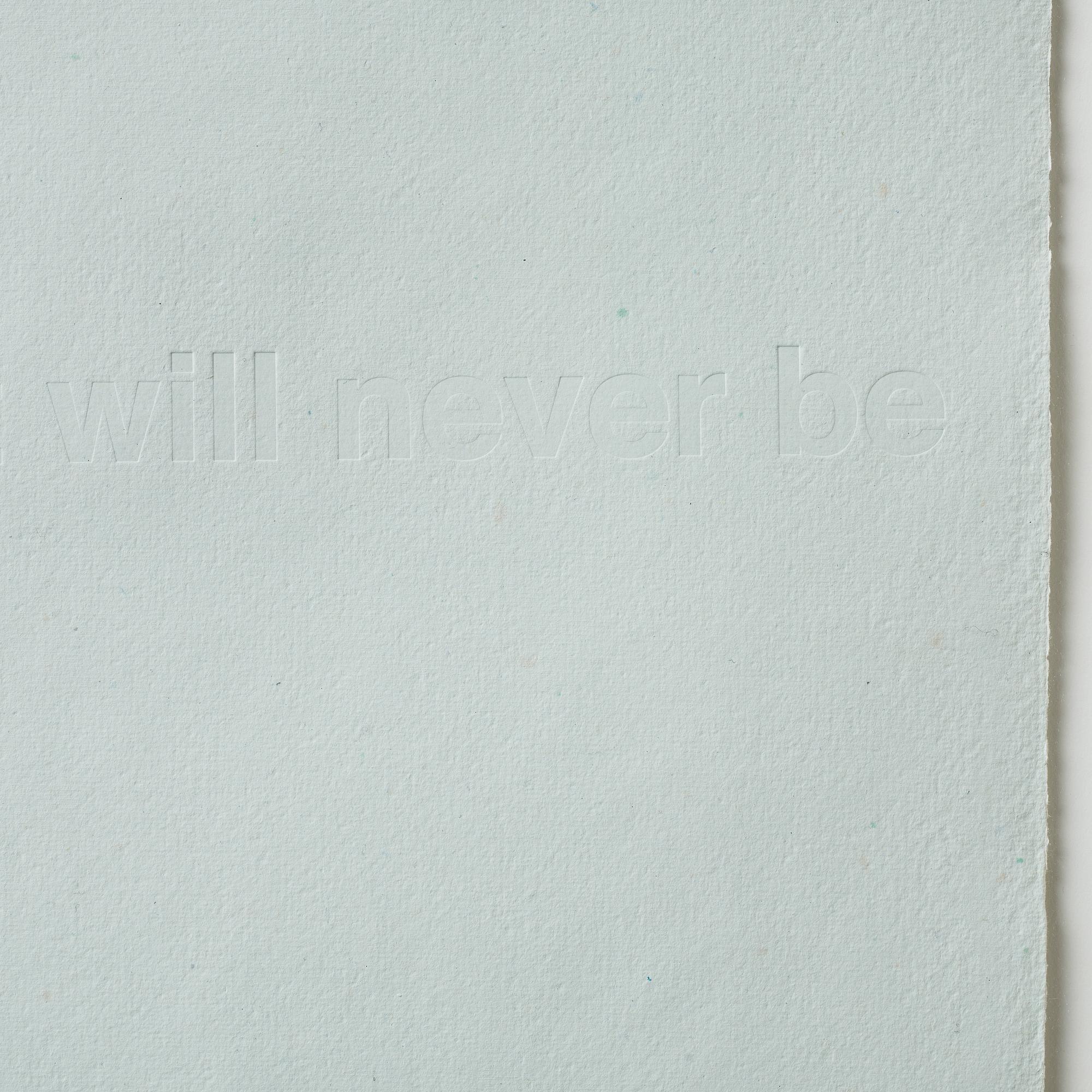 LUKE STETTNER, Triptyche, signed and dated 2009 on verso. Hand-made paper, med tryck.