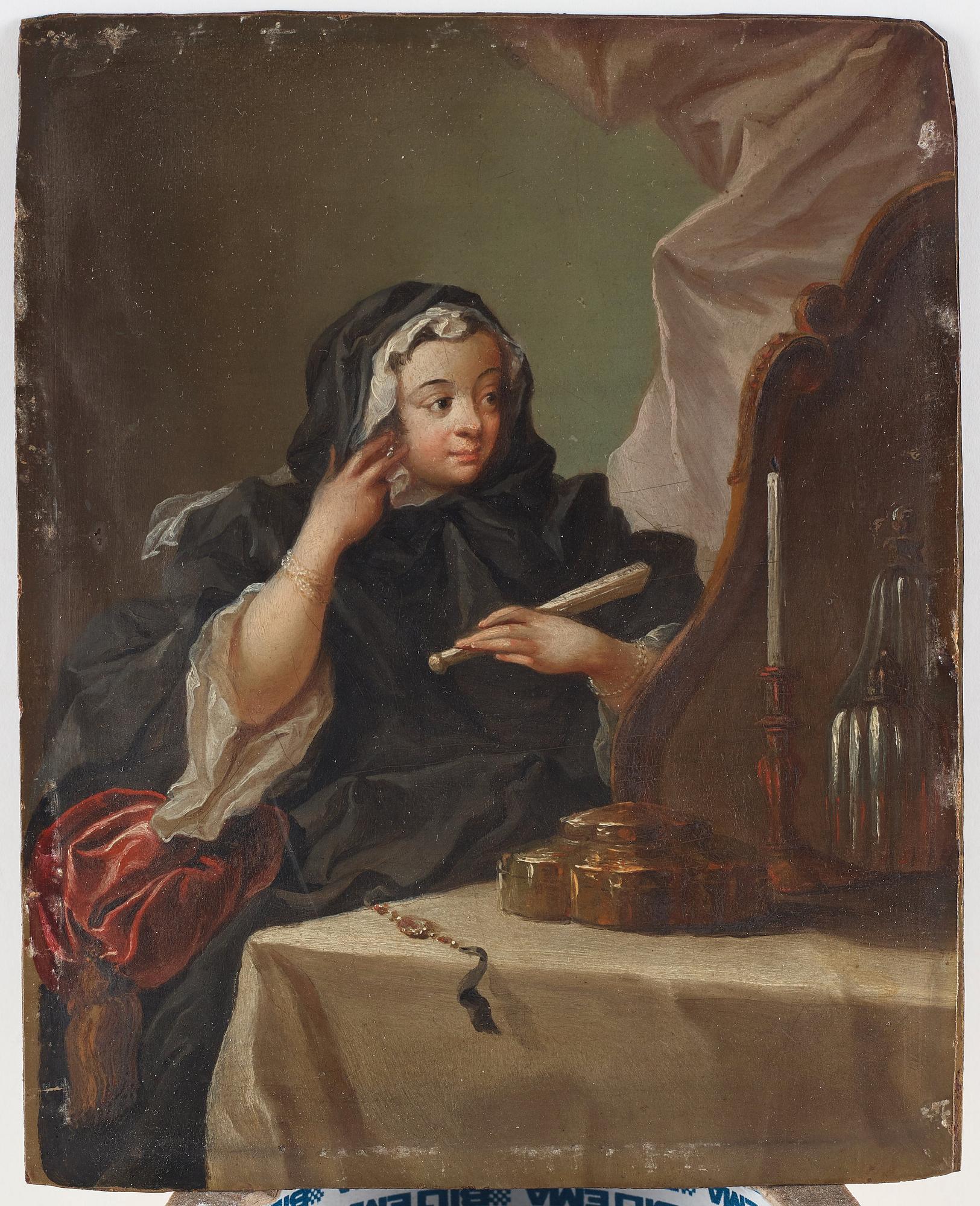 Olof Arenius, "Countess Kristina Margareta Augusta Wrede-Sparre" (1714-1780) (née Törnflycht), executed 1737.