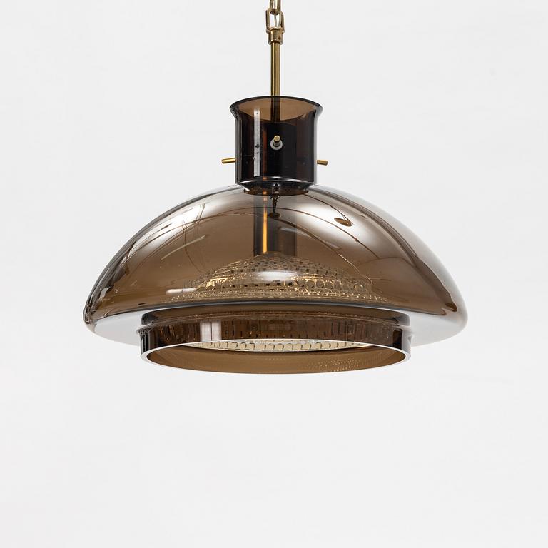 Carl Fagerlund, a glass ceiling light, Orrefors.
