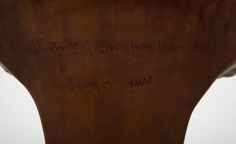 SVEN ANDERSSON, skulptur, brons, signerad.