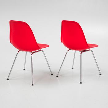 Charles & Ray Eames, stolar, 5 st, "Plastic Chair DSX", Vitra, 2010.