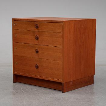 Børge Mogensen, a teak chest of drawers "857",  "Öresund", AB Karl Andersson & Söner, ca 1960.