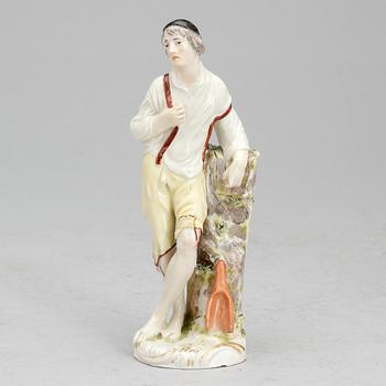 FIGURIN, porslin, troligen formgiven Pierre Francois Lejeune, Ludwigsburg, daterad 1767.