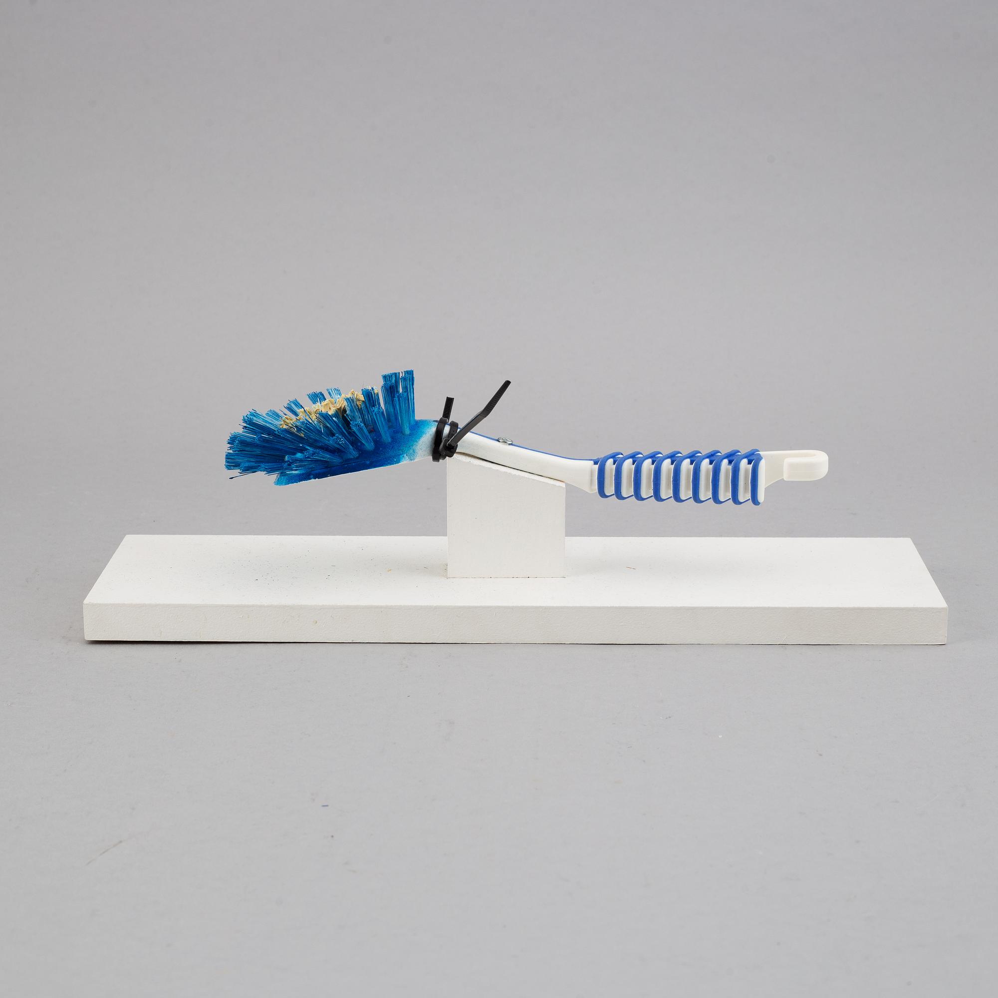 Kjartan Slettemark, sculpture, mixed media, signed and dated -04.