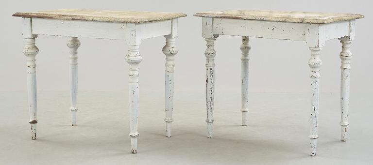 PARBORD, 2 st, 1800-talets slut.